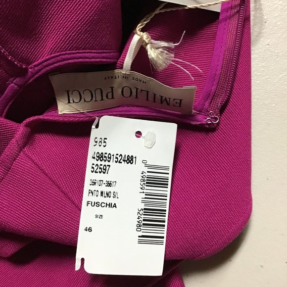 Emilio Pucci Stretch Peplum Dress - Picture 10 of 12